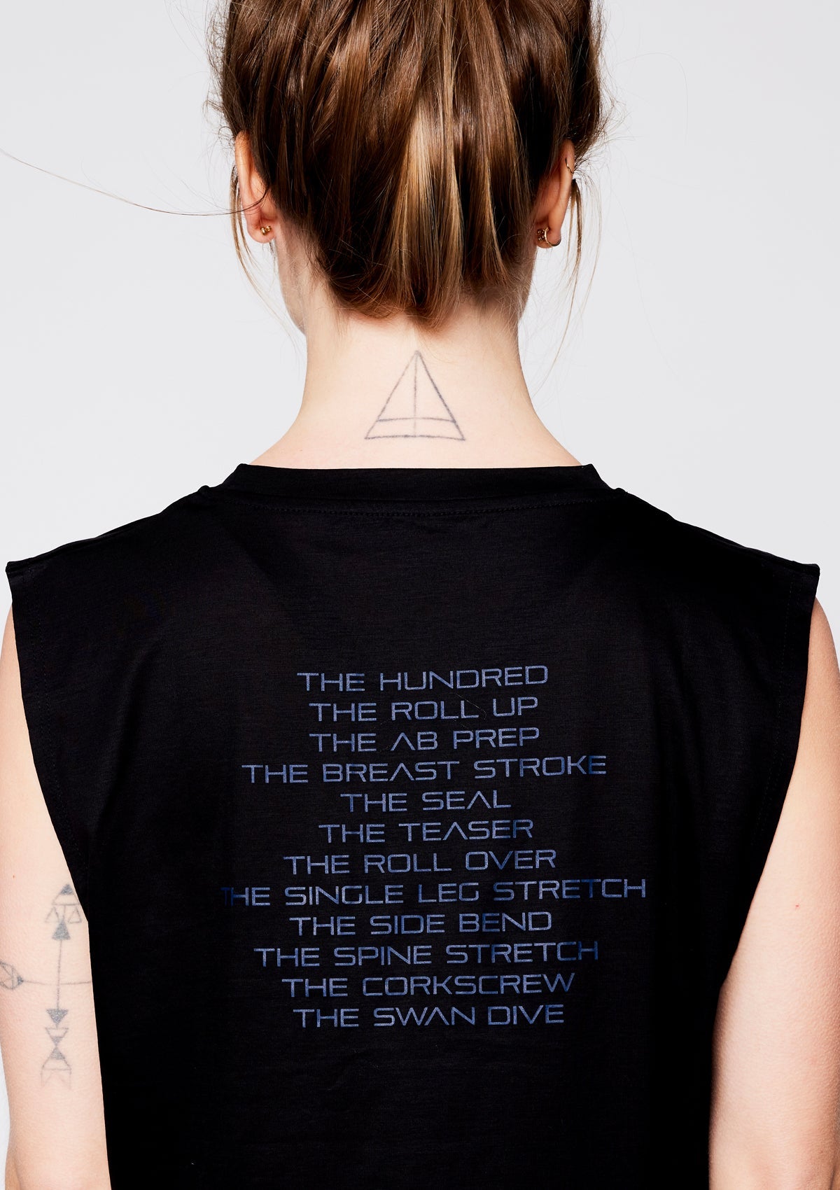 Das Exercise Crop Top – Midnight Black