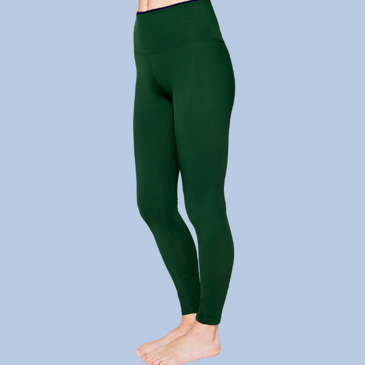 Die High Waist Pilates Legging – Nappa Green